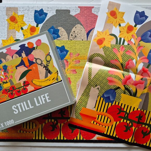1000 Piece "Still Life" Jigsaw Puzzle - Picture 4 of 4